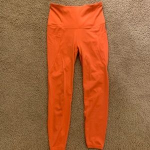 Coral 7/8 Leggings All in Motion with pockets